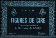 Figures de cire